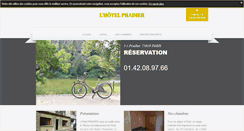 Desktop Screenshot of hotelpradier.com